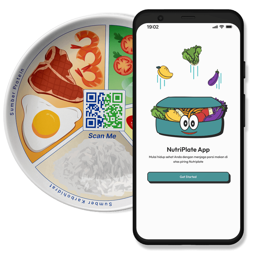 NutriPlate Front View